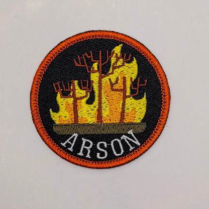 Arson Naughty Merit Badge