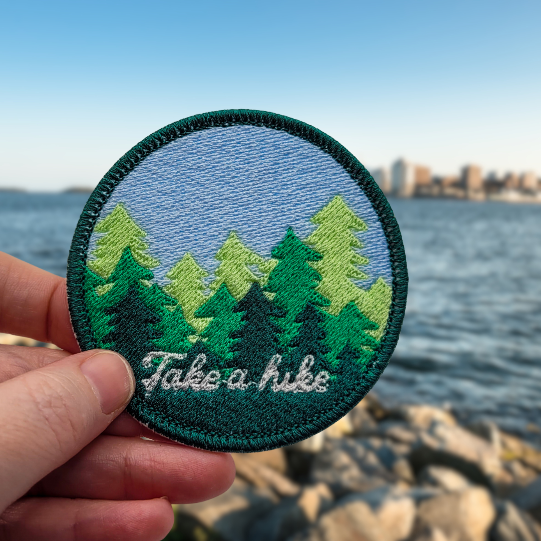 Take A Hike Embroidered Patch