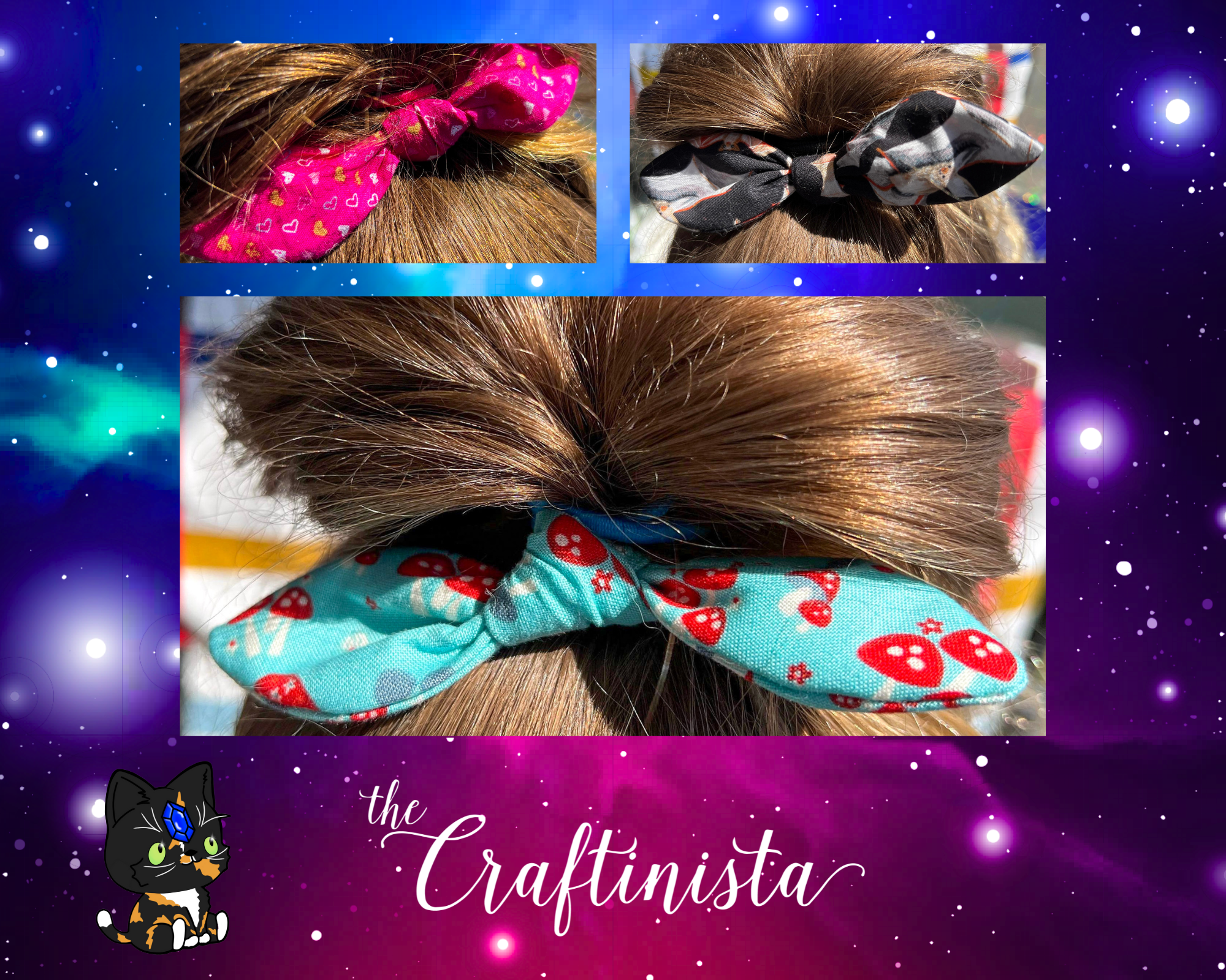 STEM Knot Bow Hair Elastic