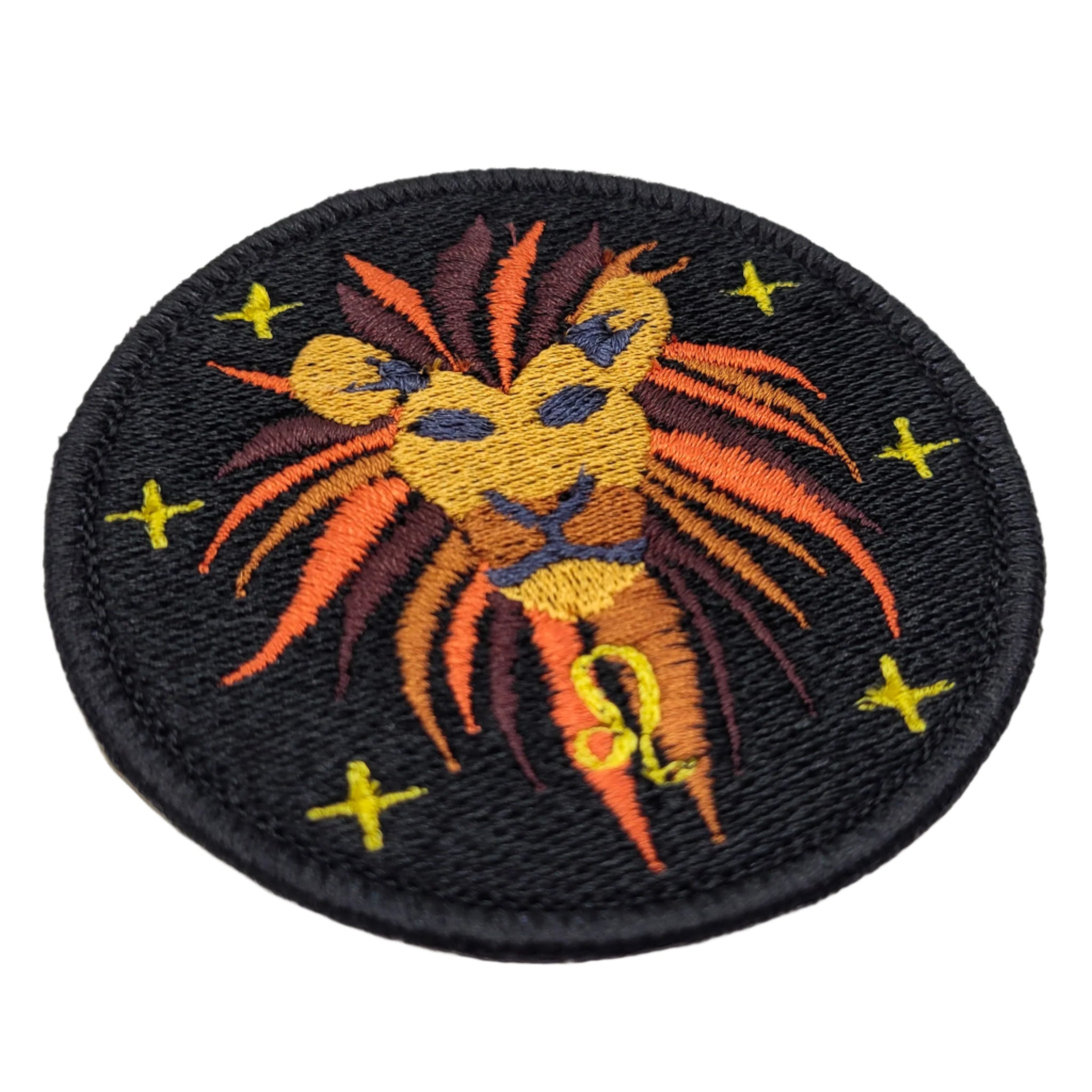 Leo Zodiac Embroidered Patch