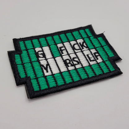 Buy a Vowel Embroidered Patch