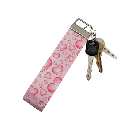 Porte-clés bracelet Bubble Hearts