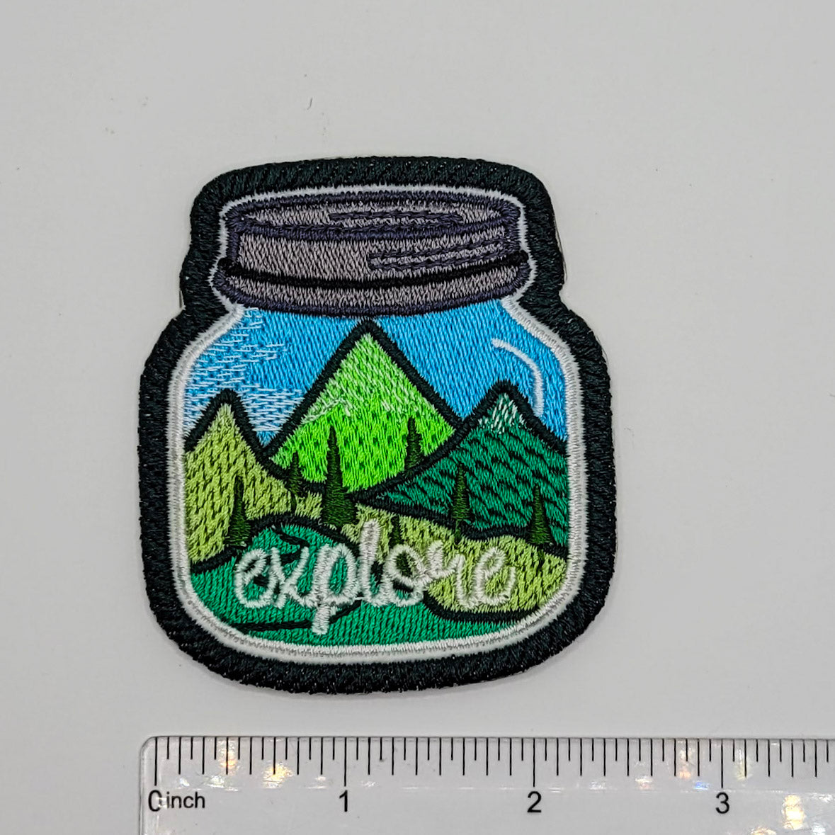 Explore Embroidered Patch