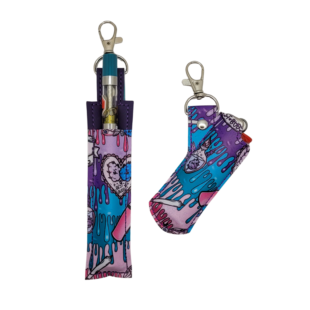 Best Buds Vinyl Pen Case
