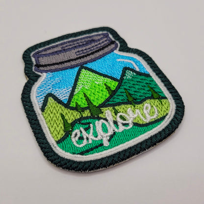 Explore Embroidered Patch