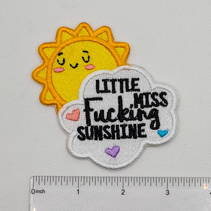 Little Miss Fucking Sunshine Patch