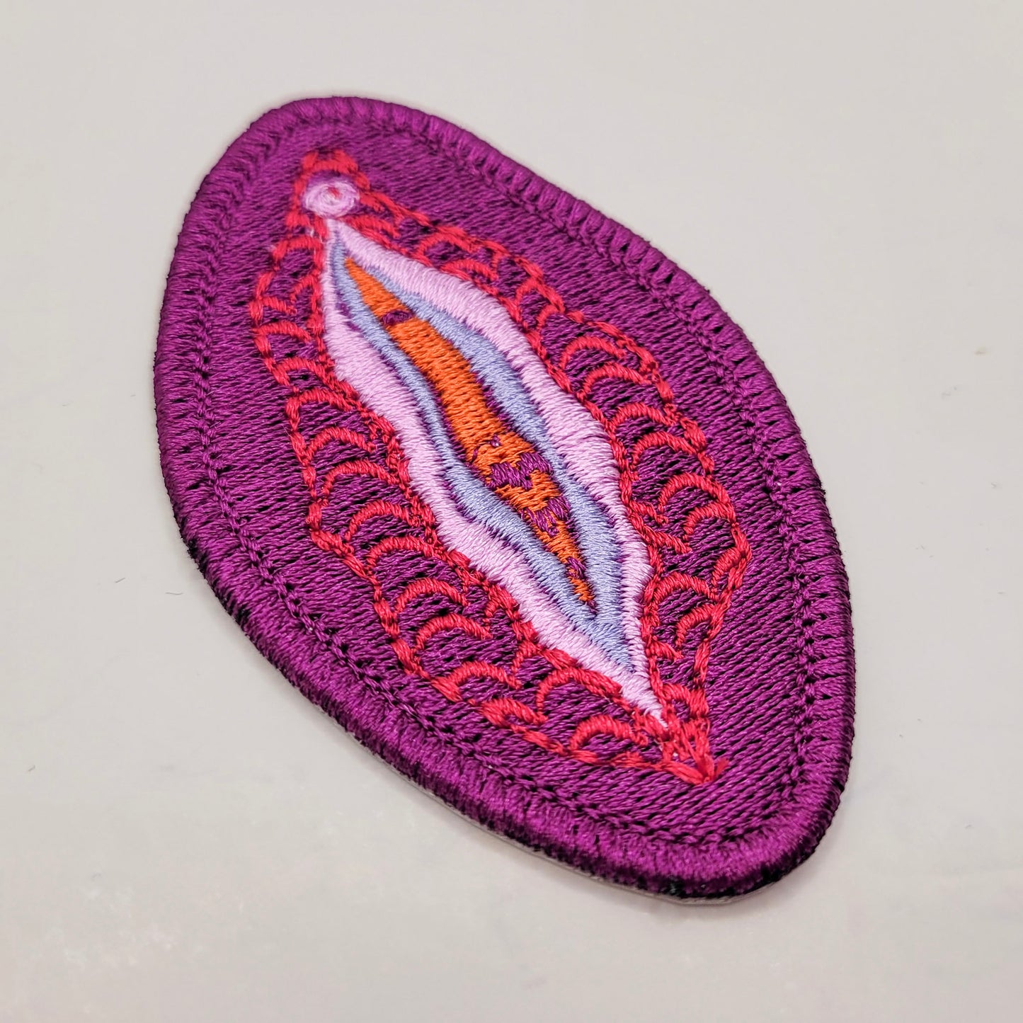 Yoni Embroidered Patch