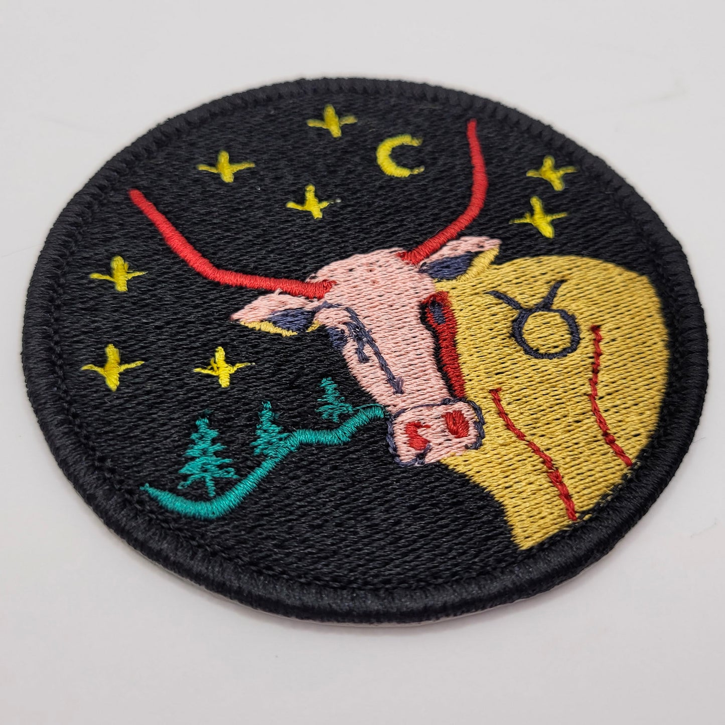 Taurus Zodiac Sign Embroidered Patch