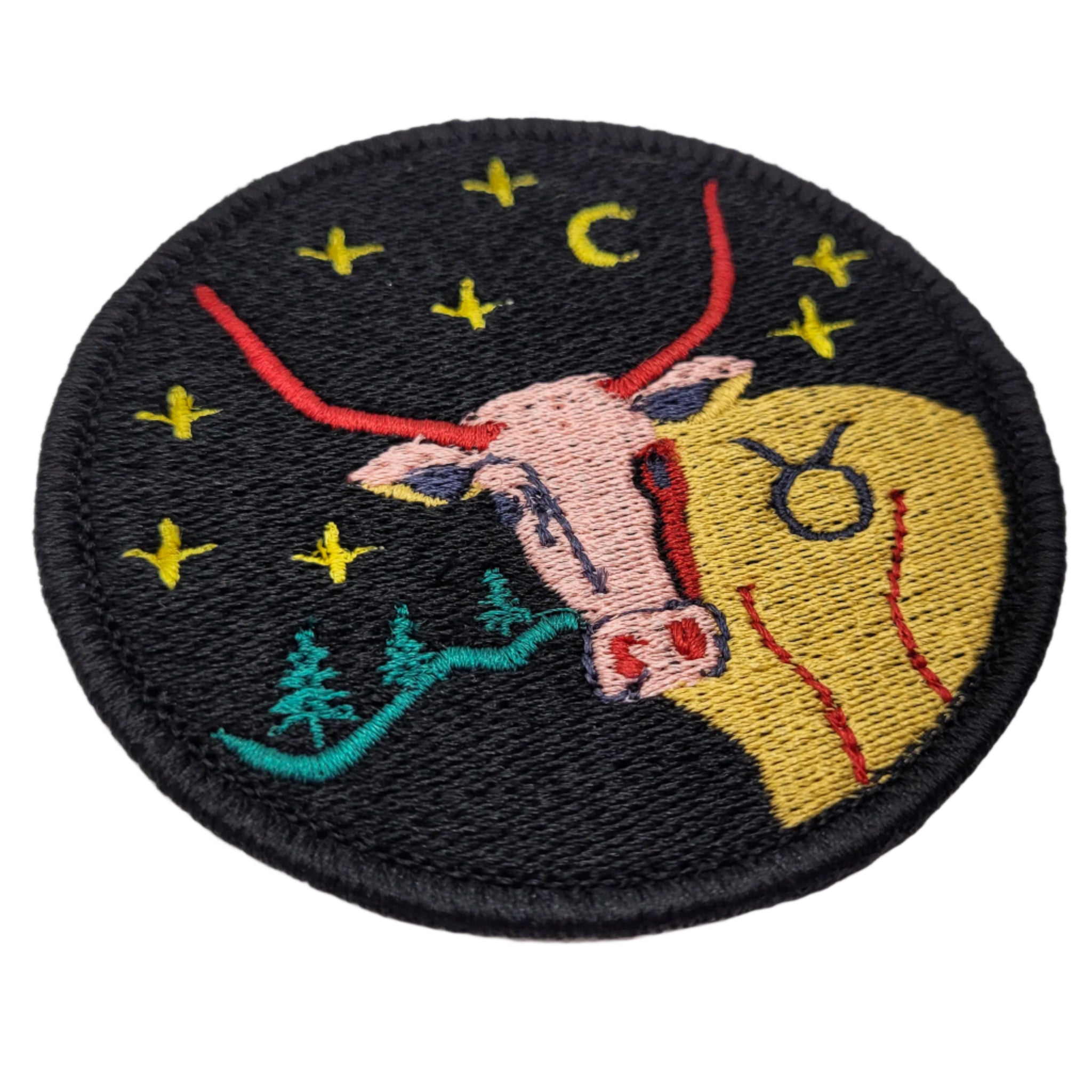 Taurus Zodiac Sign Embroidered Patch