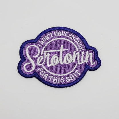 Serotonin Embroidered Patch