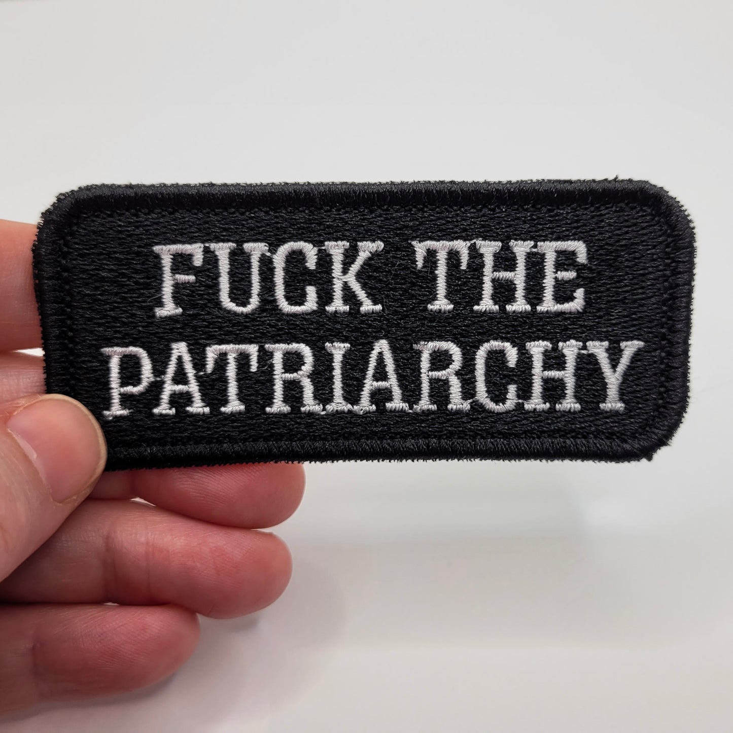 Fuck the Patriarchy Embroidered Patch