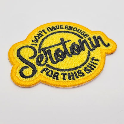 Serotonin Embroidered Patch