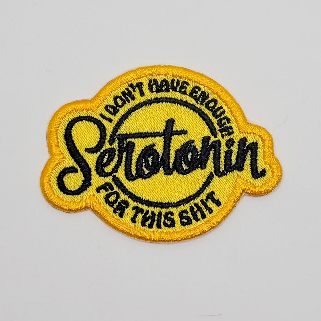 Serotonin Embroidered Patch