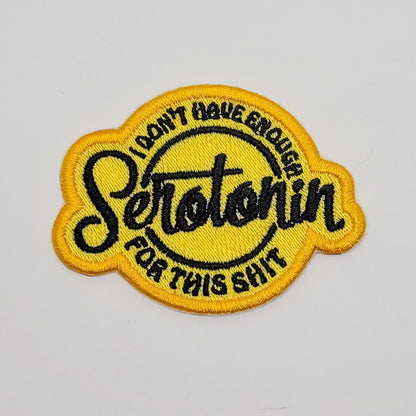 Serotonin Embroidered Patch