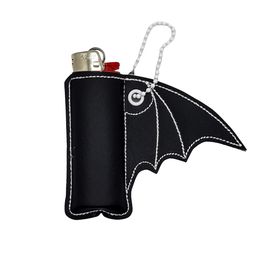 Bat Wing Vinyl Lighter Case