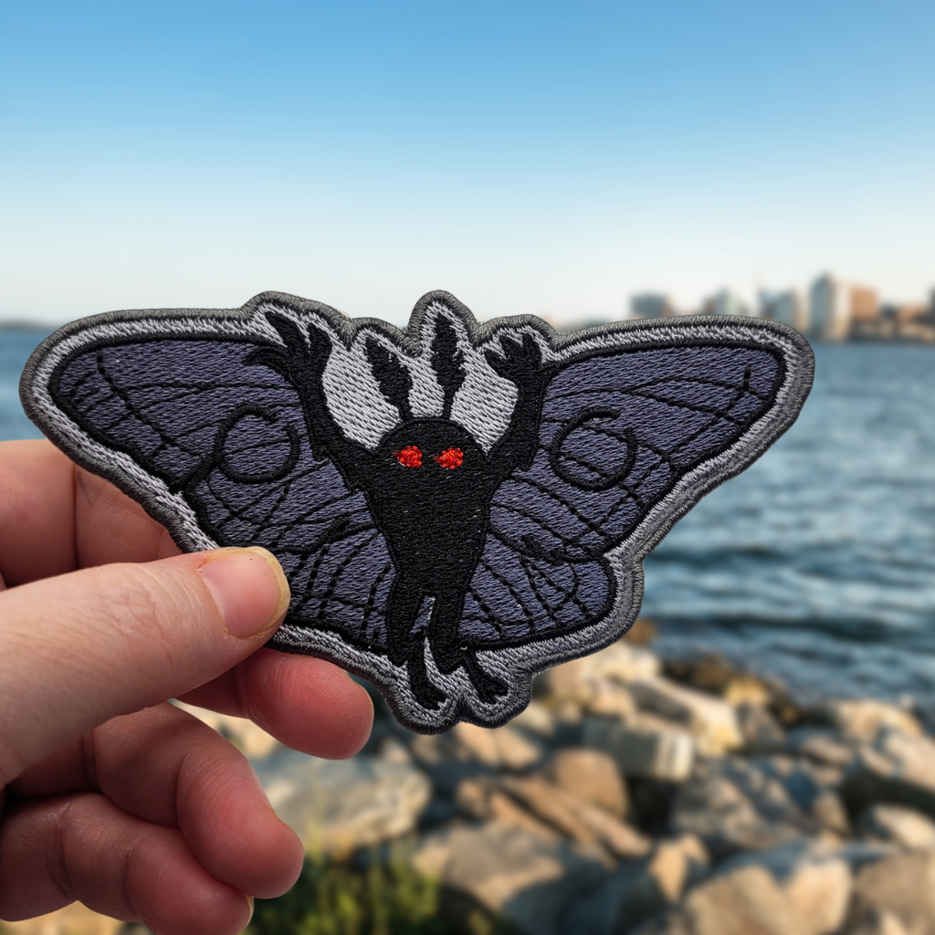Mothman Embroidered Patch