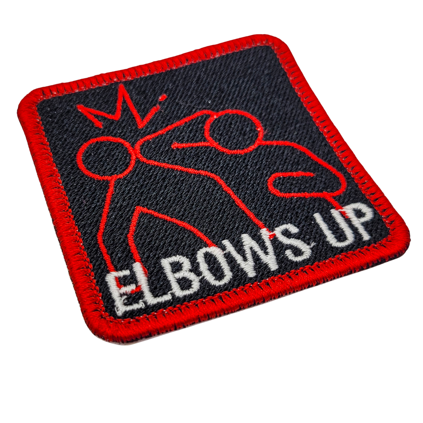 Elbows Up Embroidered Patch