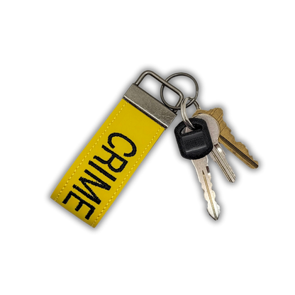 Crime Scene Keychain