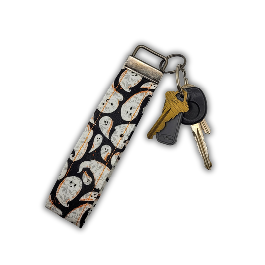 Ghosts Wristlet Key Strap