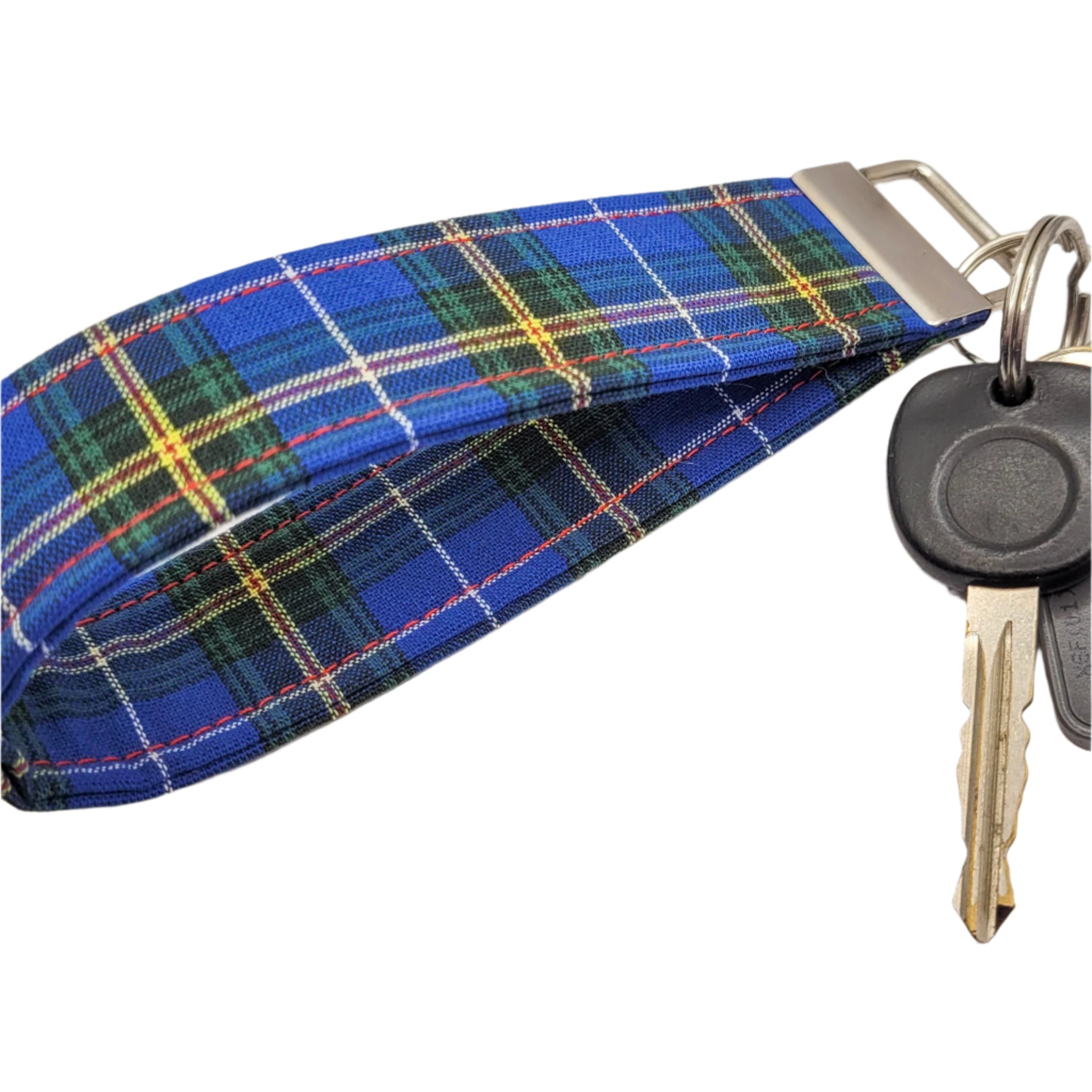 Nova Scotia Tartan Wristlet Key Strap