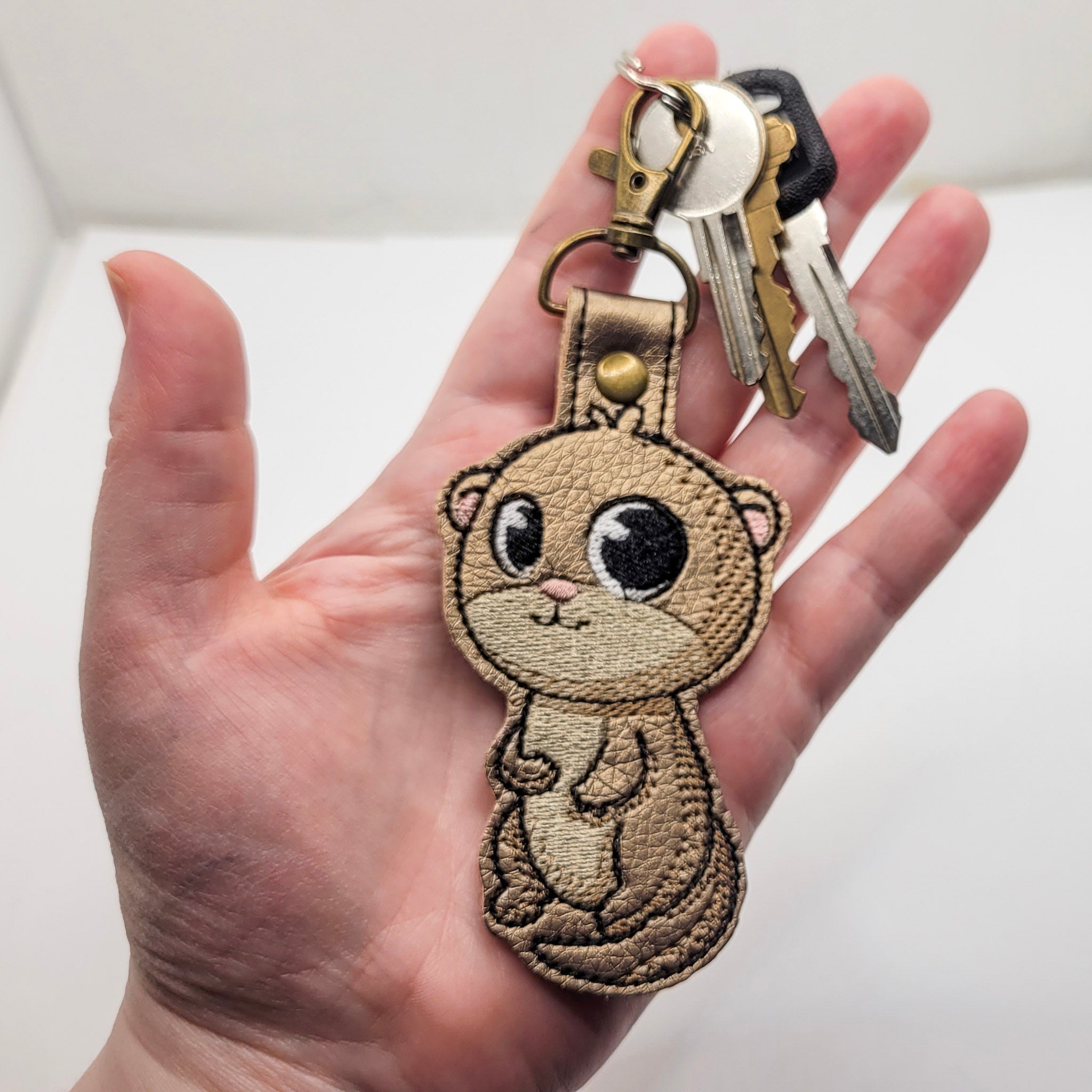 Chibi Otter Keychain