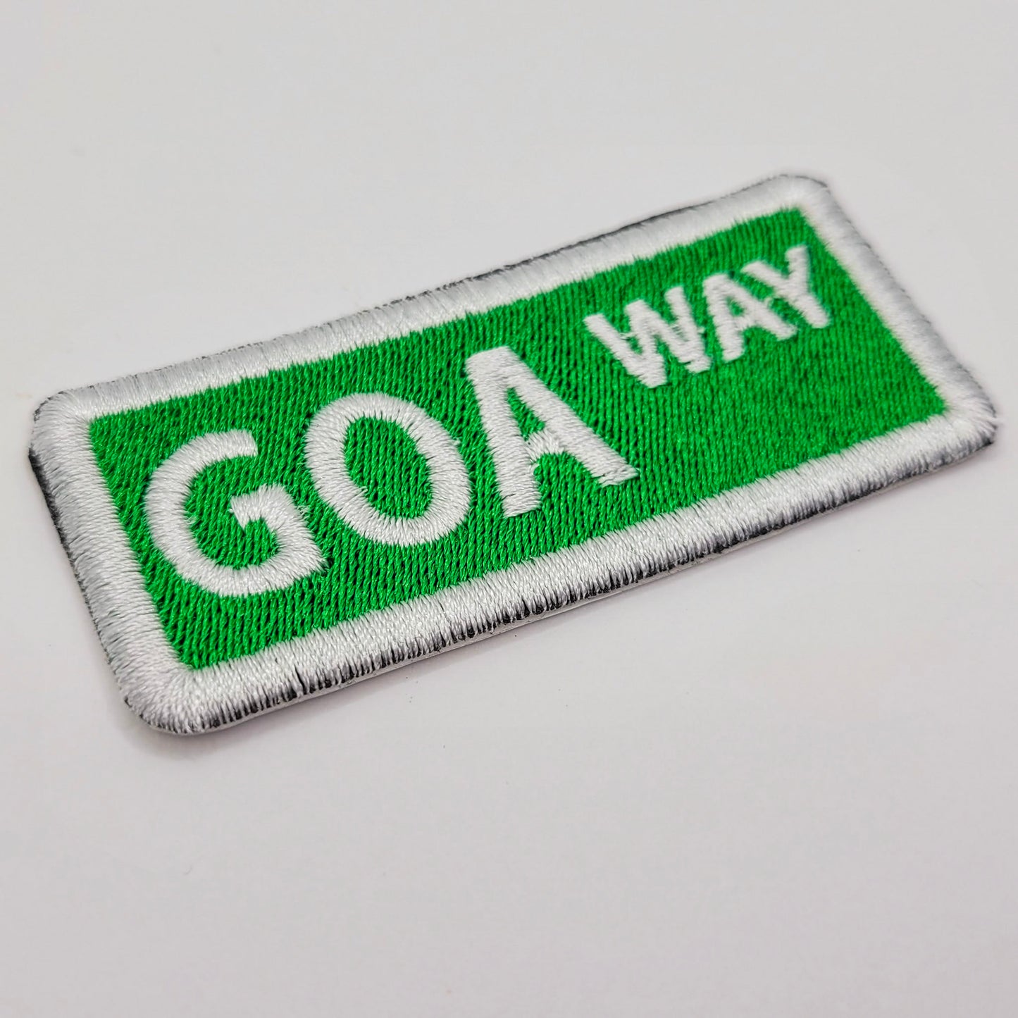 Goa Way Embroidered Patch