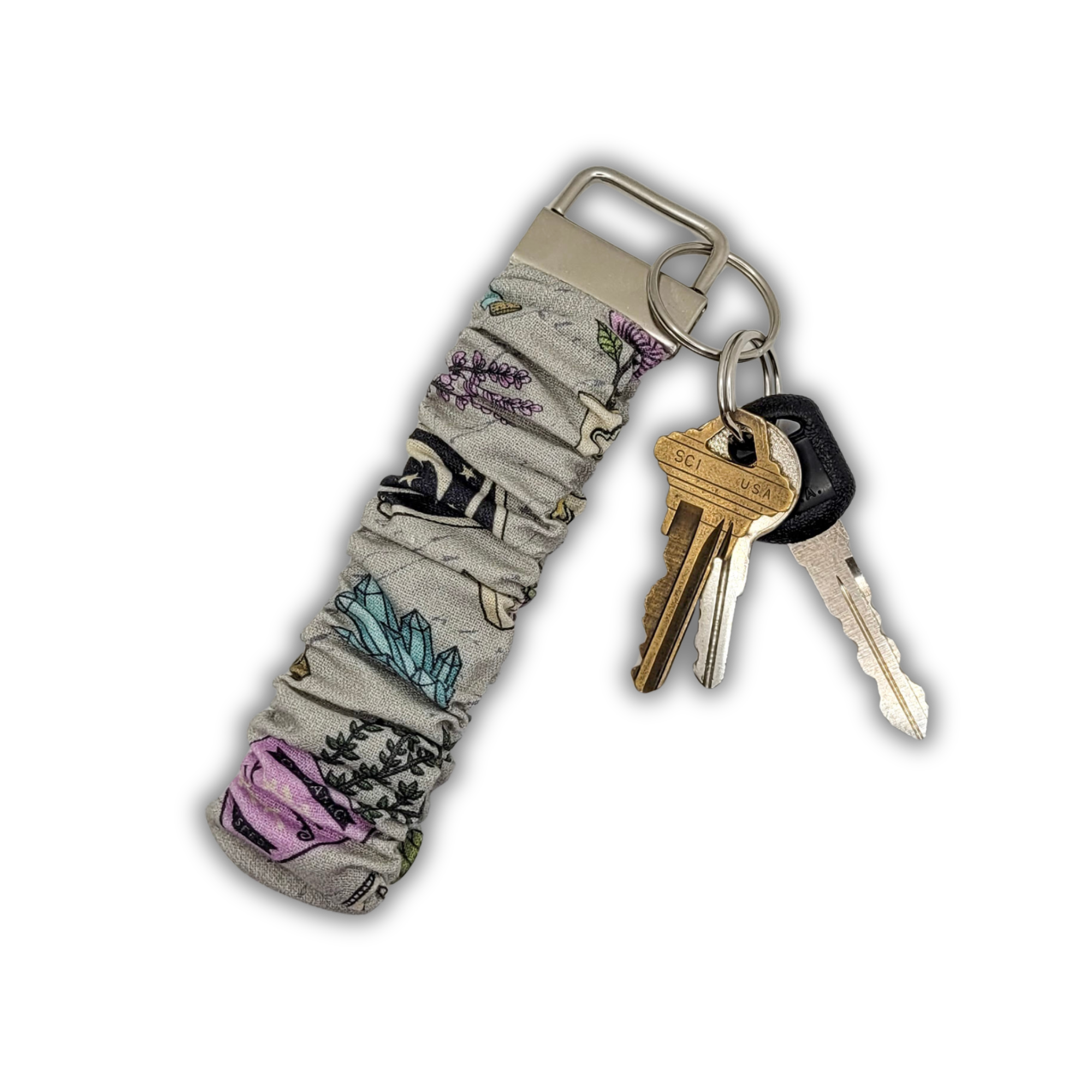 Alchemy Shop Scrunchie Wristlet Keychain