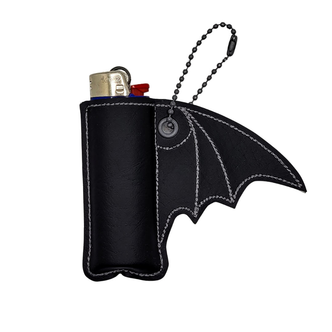 Bat Wing Vinyl Lighter Case
