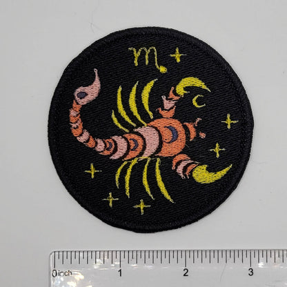 Scorpio Zodiac Sign Embroidered Patch