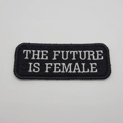 The Future is Female Embroidered Patch