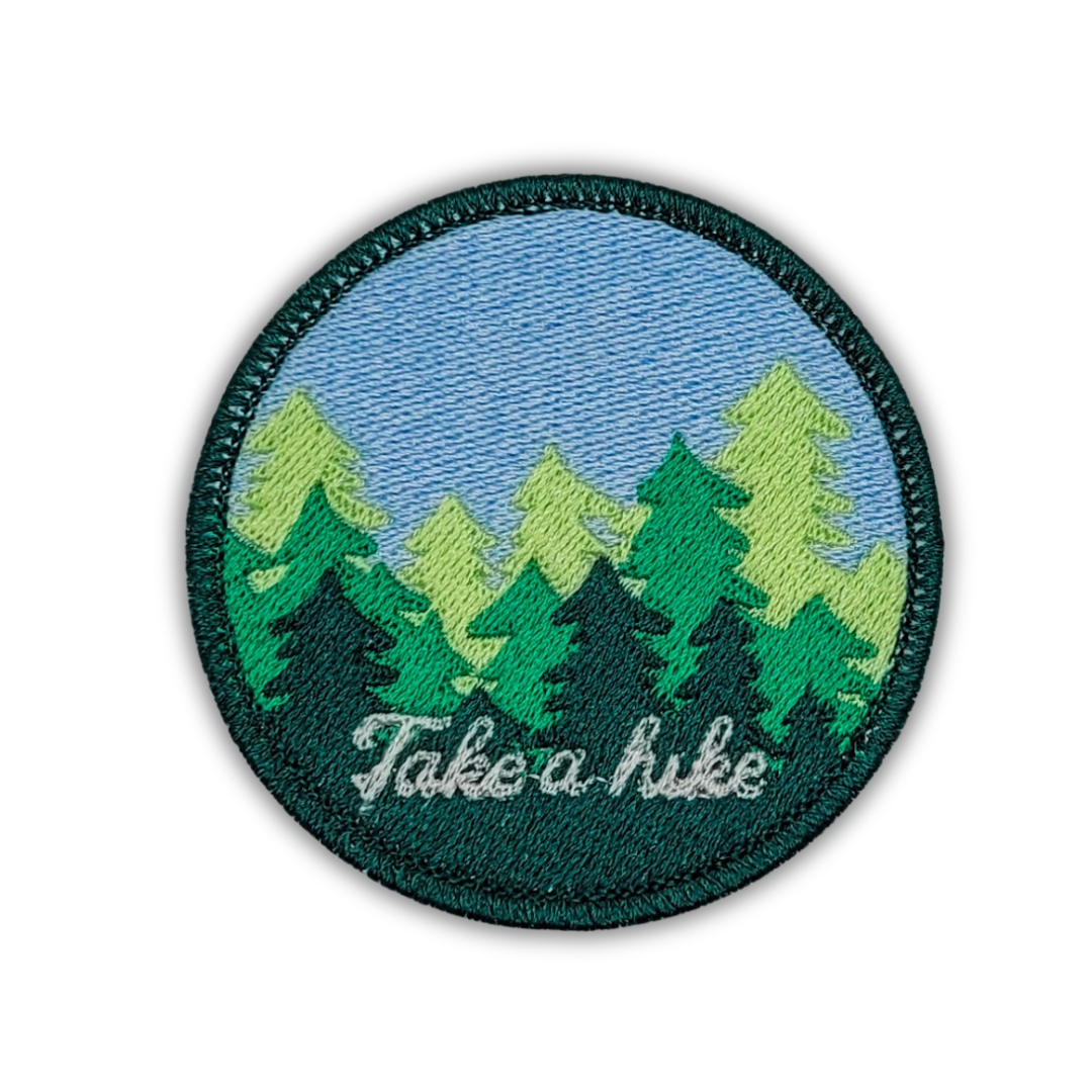 Take A Hike Embroidered Patch