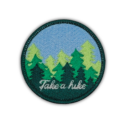 Take A Hike Embroidered Patch