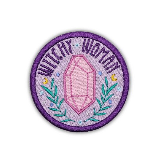 Witchy Woman Embroidered Patch