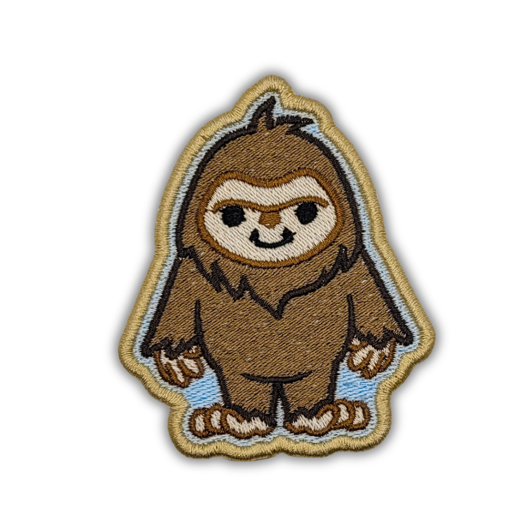 Big Foot Embroidered Patch