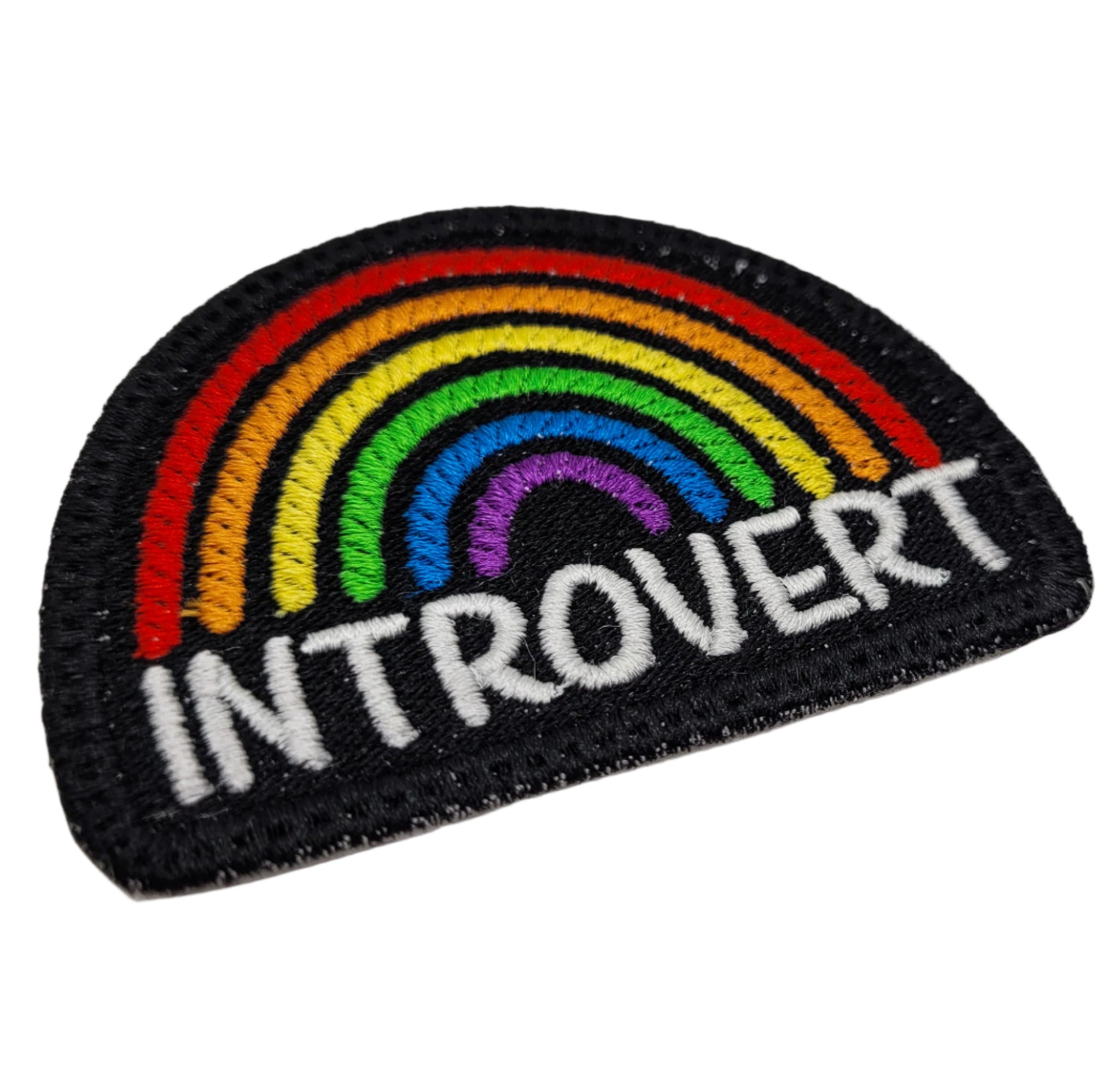 Patch arc-en-ciel introverti