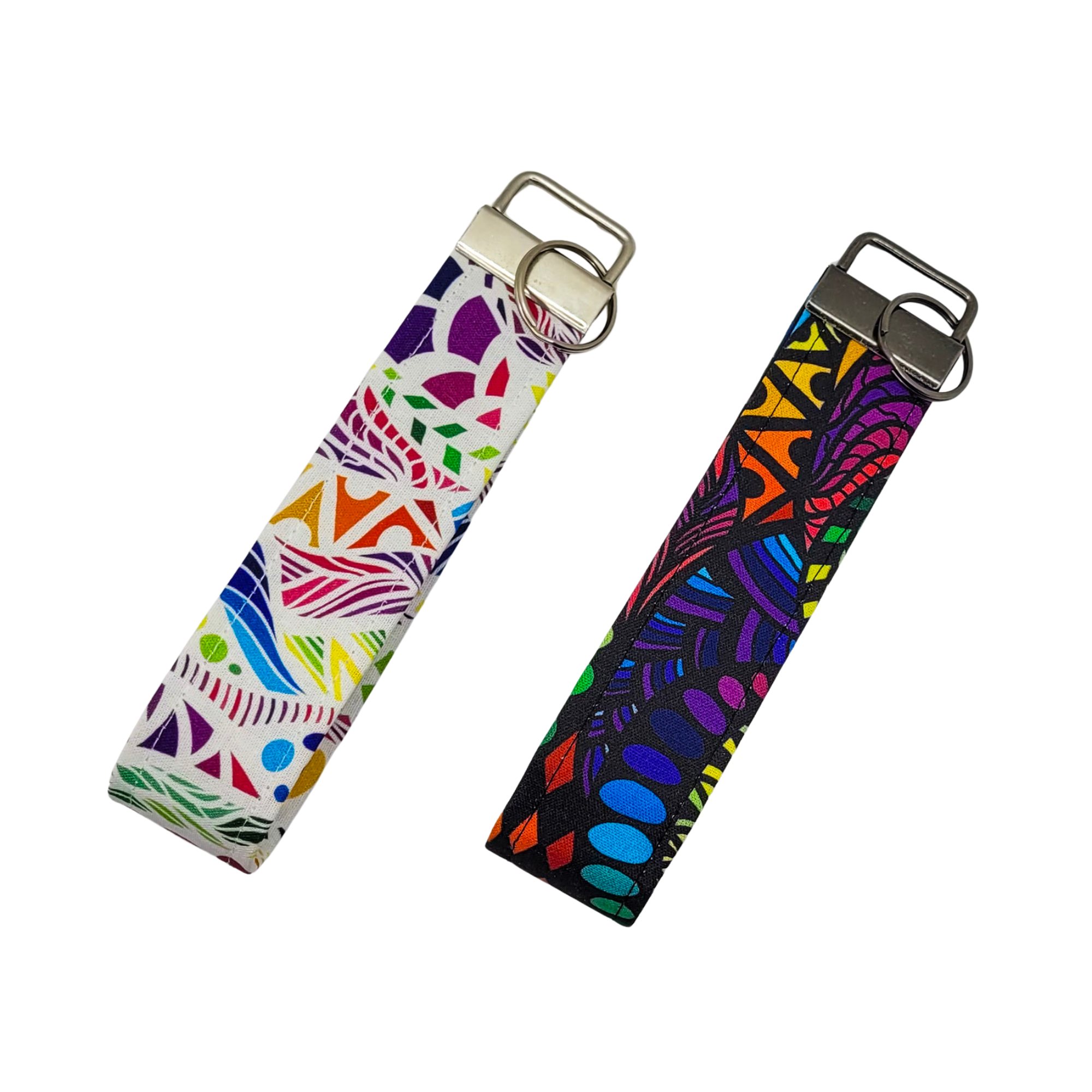 Psychedelic Garden Wristlet Keychain