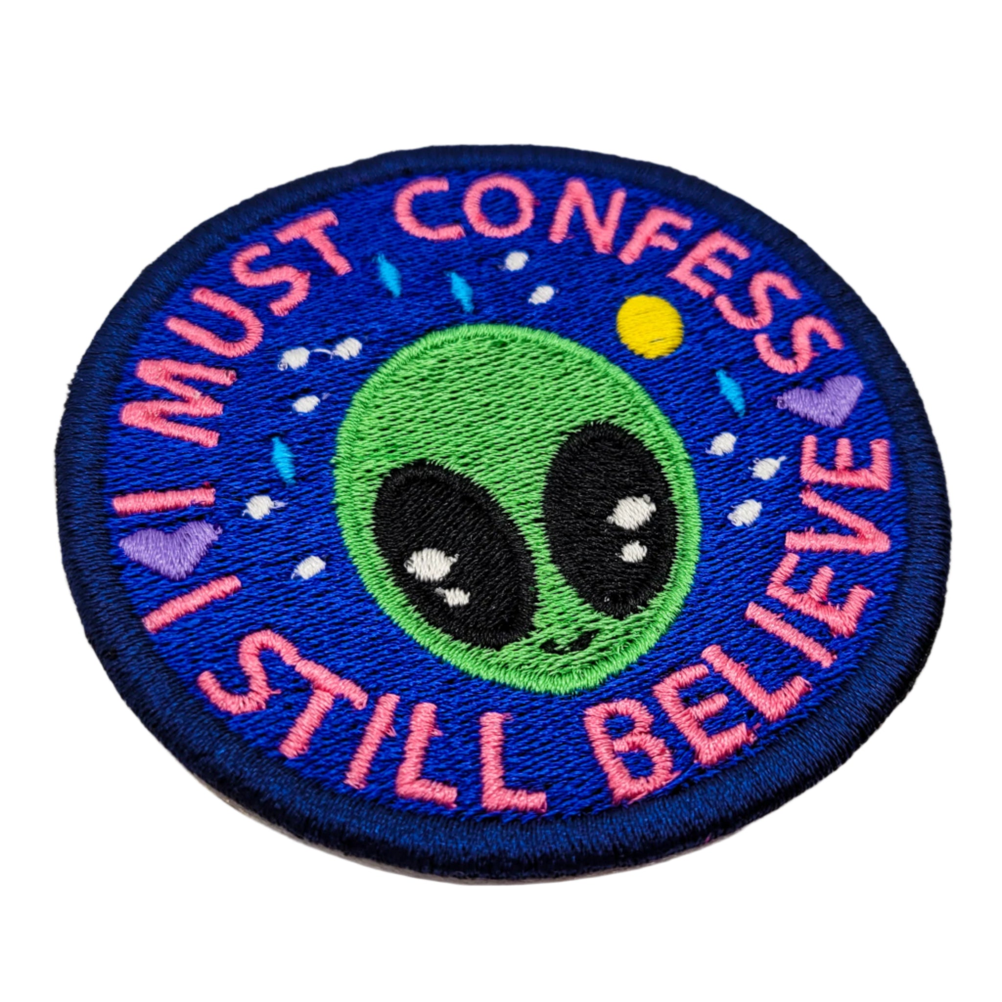 I Must Confess, I Still Believe Embroidered Patch