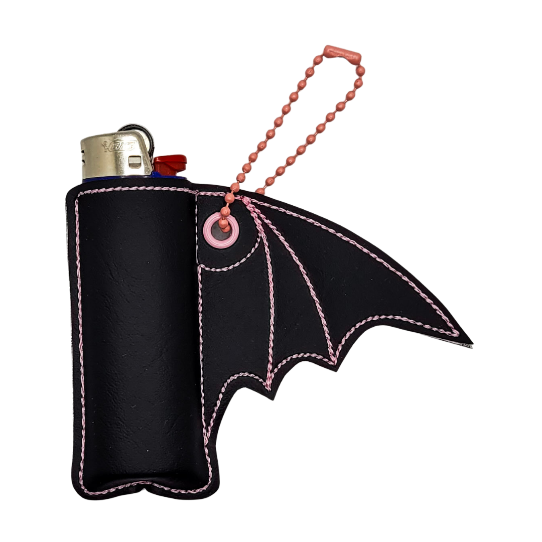 Bat Wing Vinyl Lighter Case