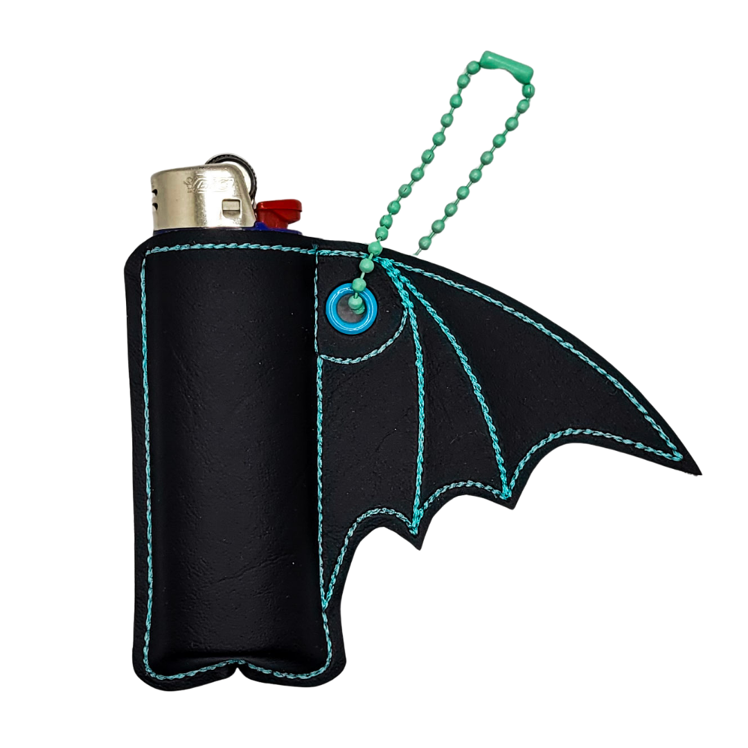 Bat Wing Vinyl Lighter Case