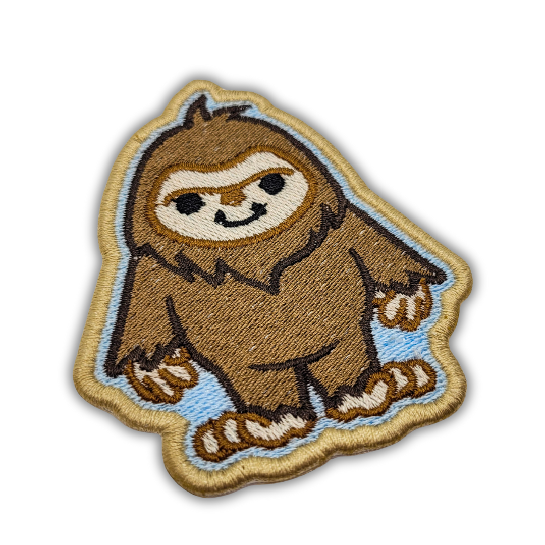 Big Foot Embroidered Patch