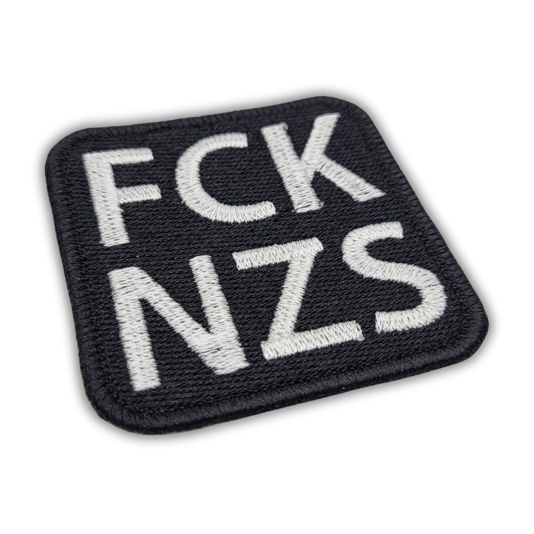 FCK NZS Embroidered Patch