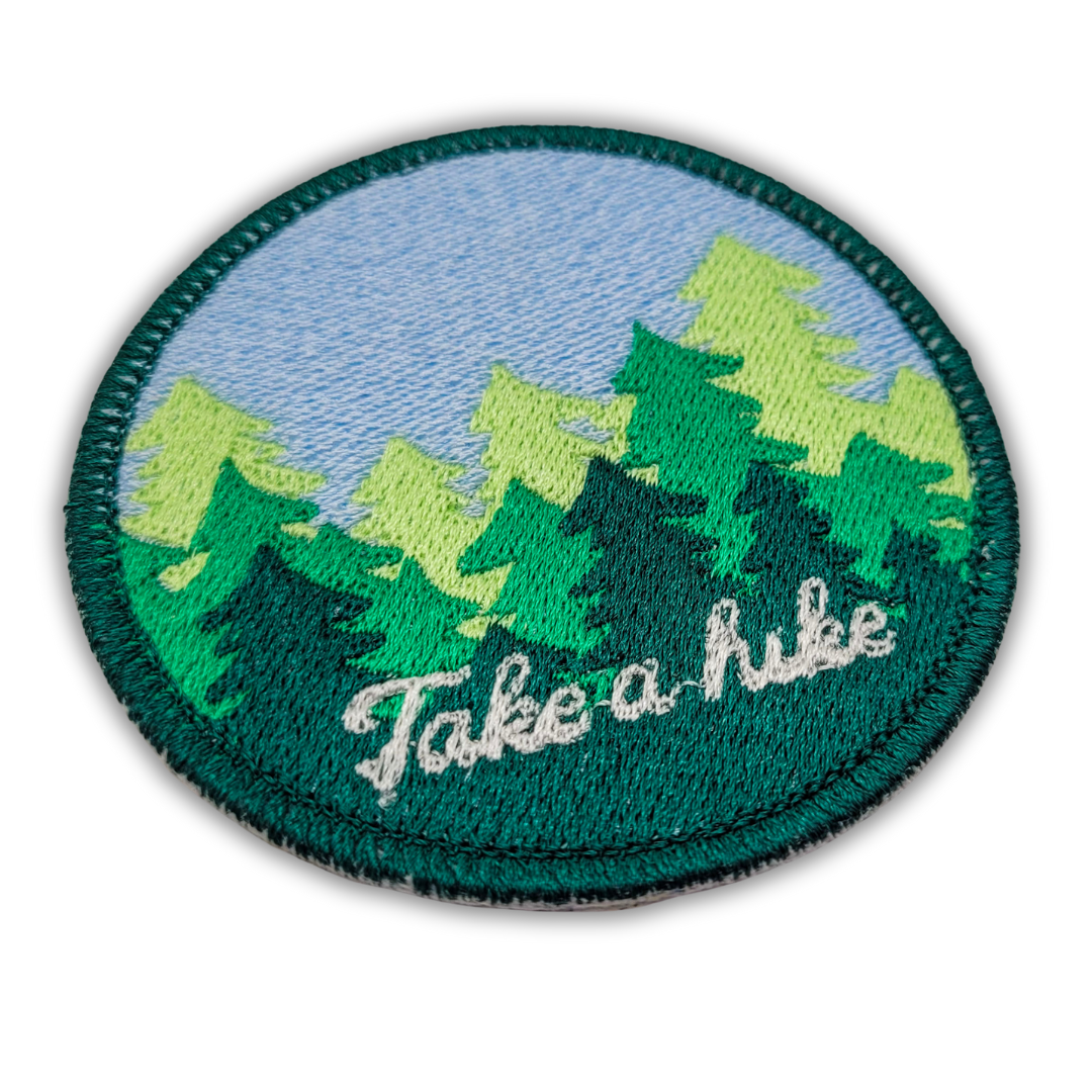 Take A Hike Embroidered Patch