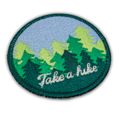 Take A Hike Embroidered Patch