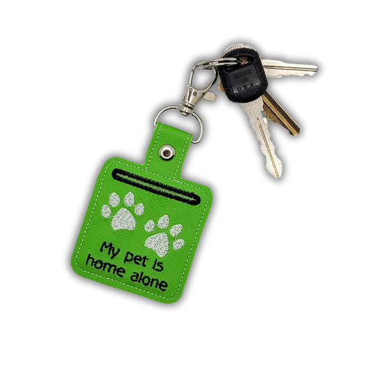 Pet Emergency Keychain