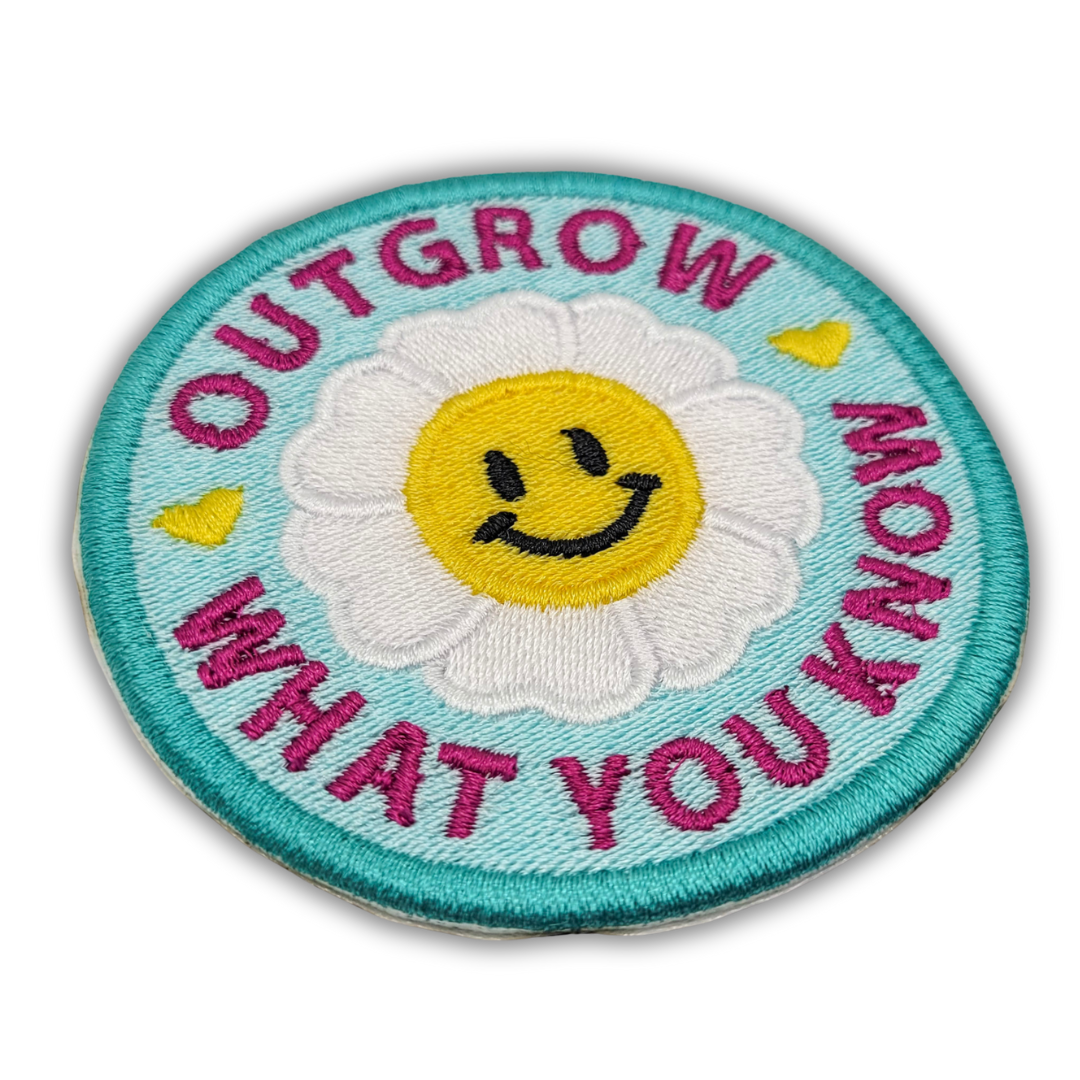 Outgrow What You Know Embroidered Patch