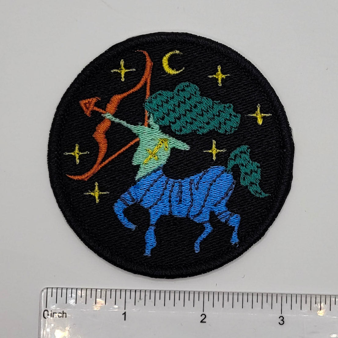 Sagittarius Zodiac Sign Embroidered Patch