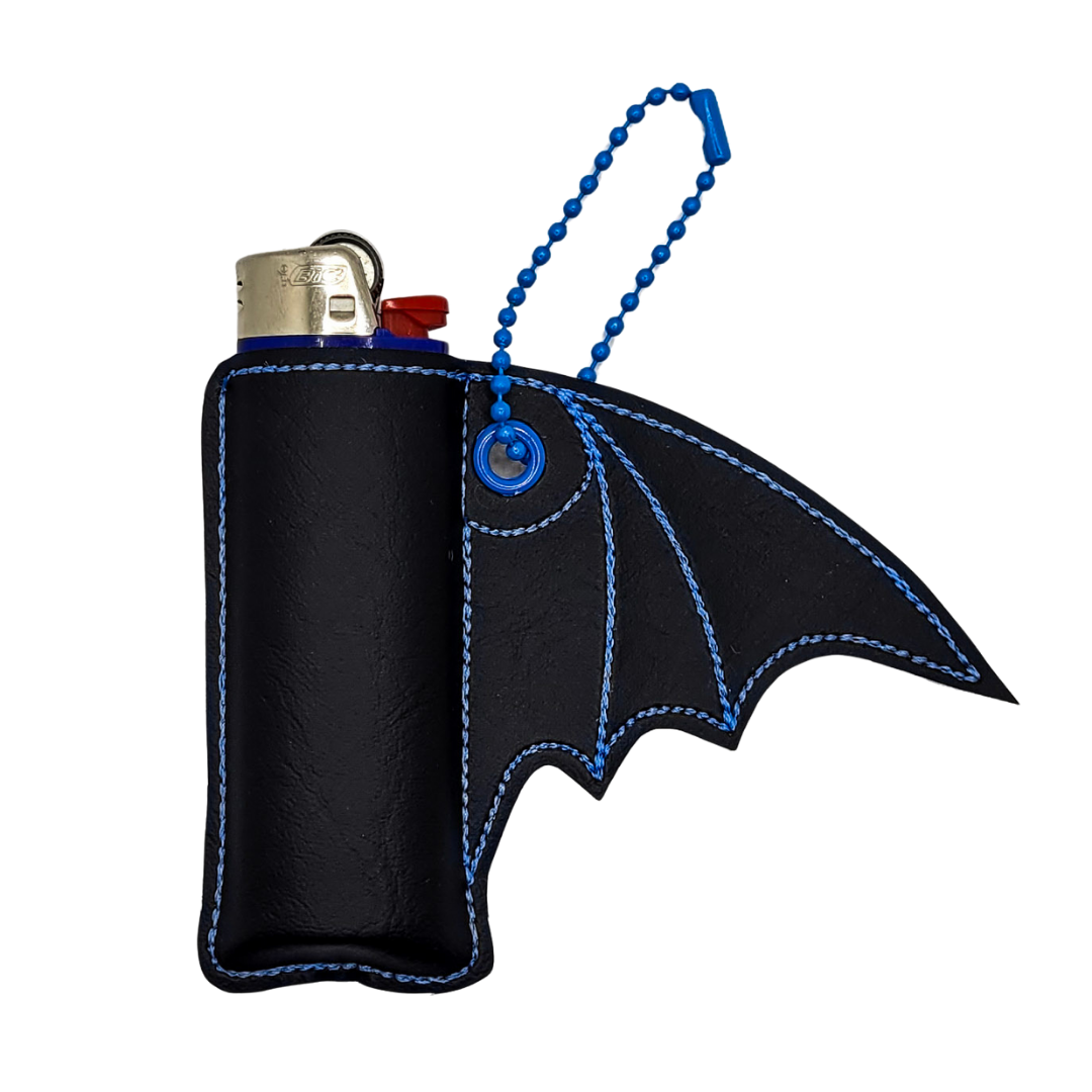 Bat Wing Vinyl Lighter Case