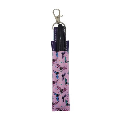 Pastel Bats Vinyl Pen Case