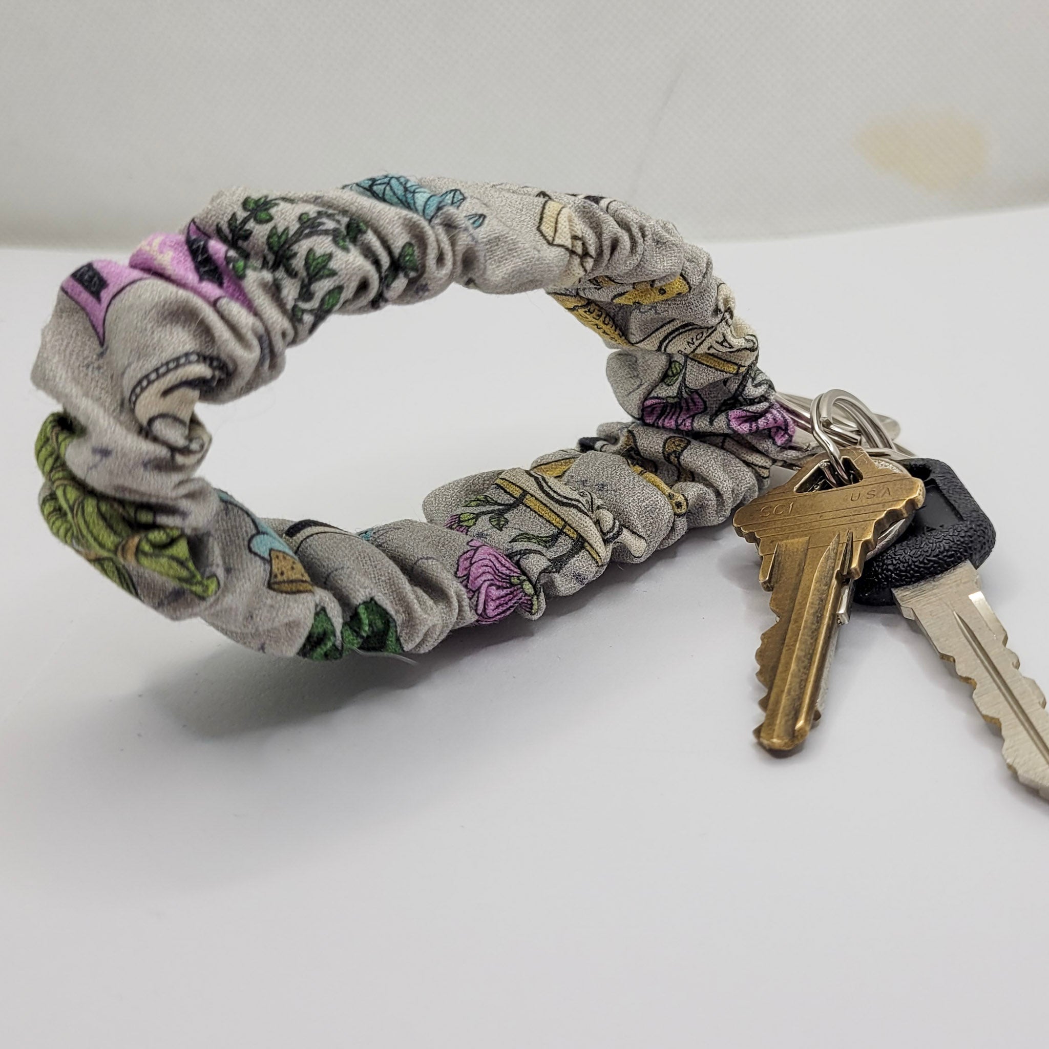 Alchemy Shop Scrunchie Wristlet Keychain