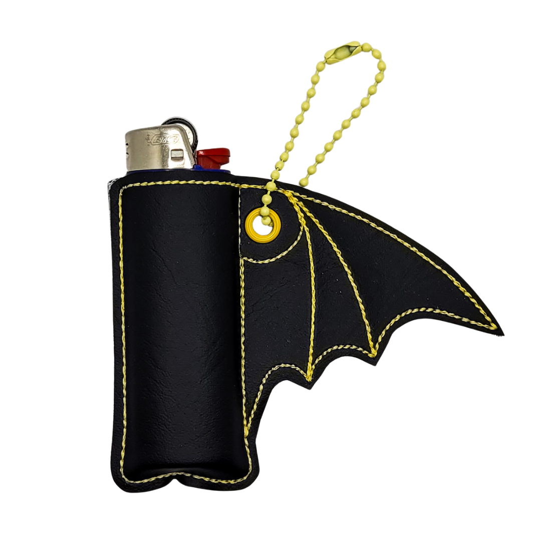 Bat Wing Vinyl Lighter Case